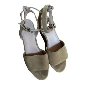 Jcrew suede sandal